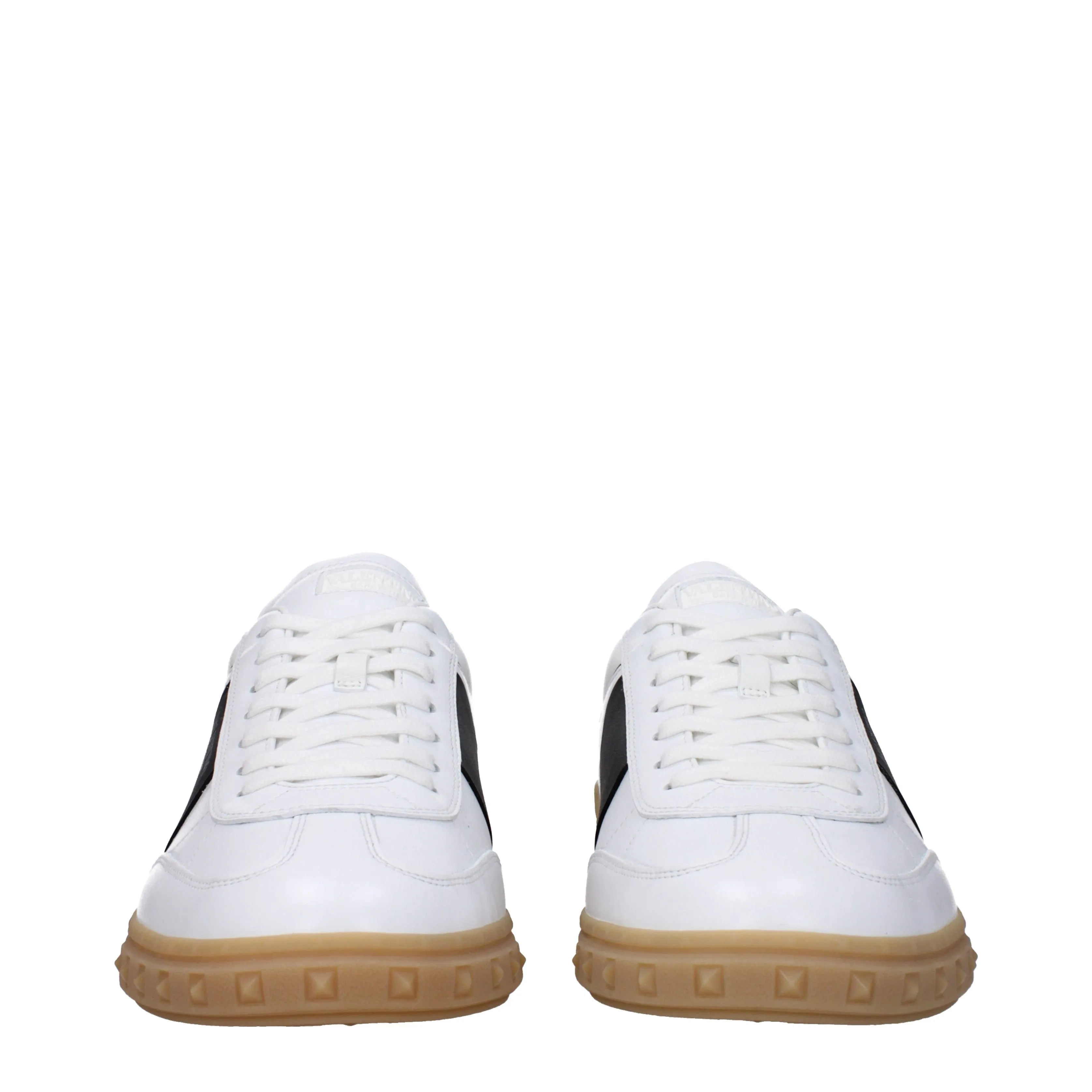 Valentino Garavani Sneakers Uomo Pelle Bianco/Nero