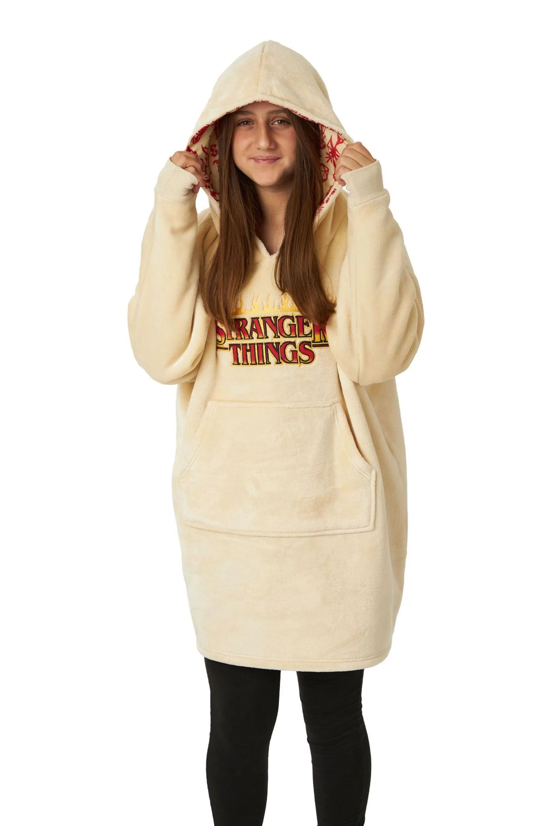 Vanilla Underground - Felpa con cappuccio stile coperta per bambini    