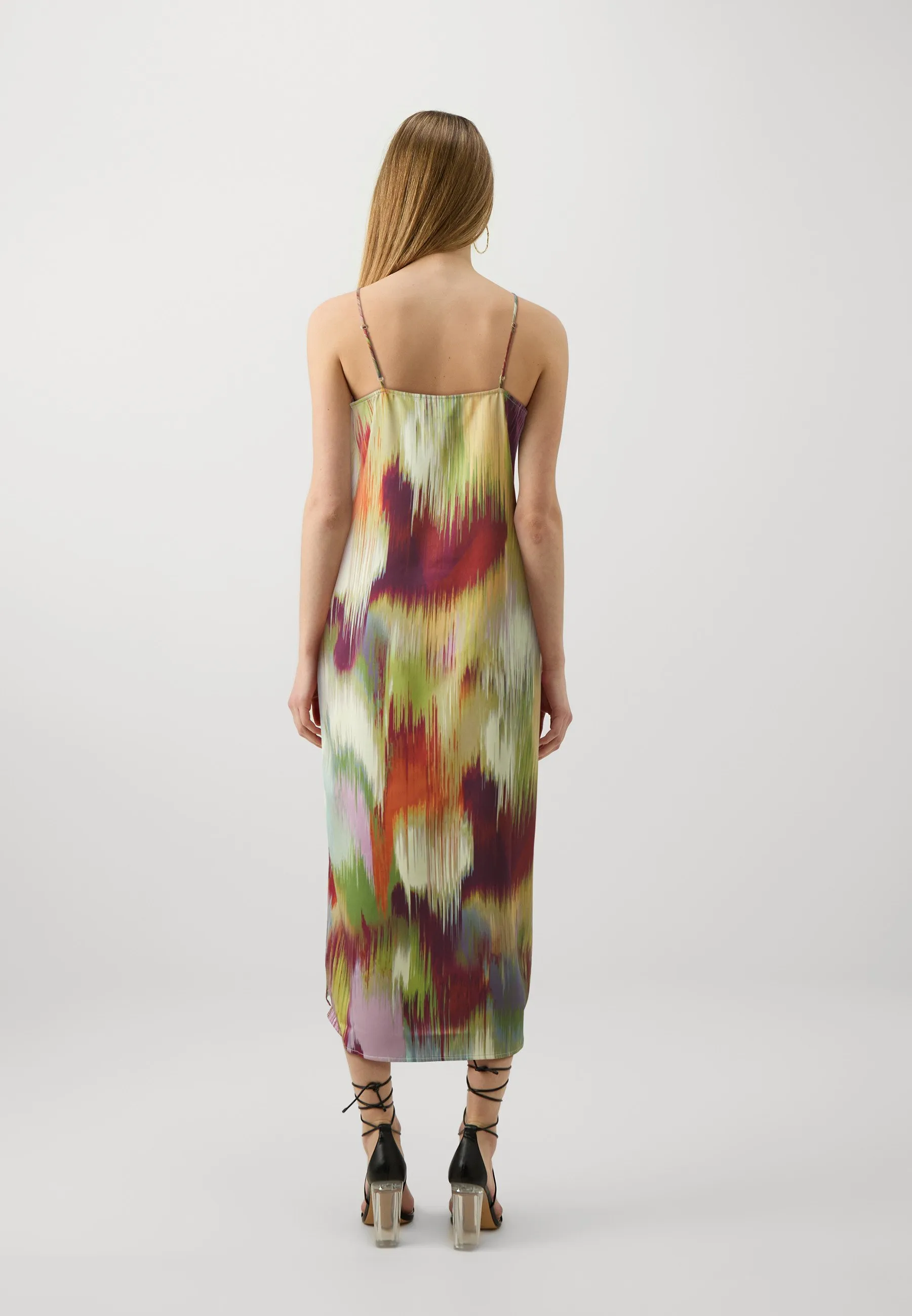 VIKELLY VNECK MIDI STRAP DRESS  - Vestito elegante