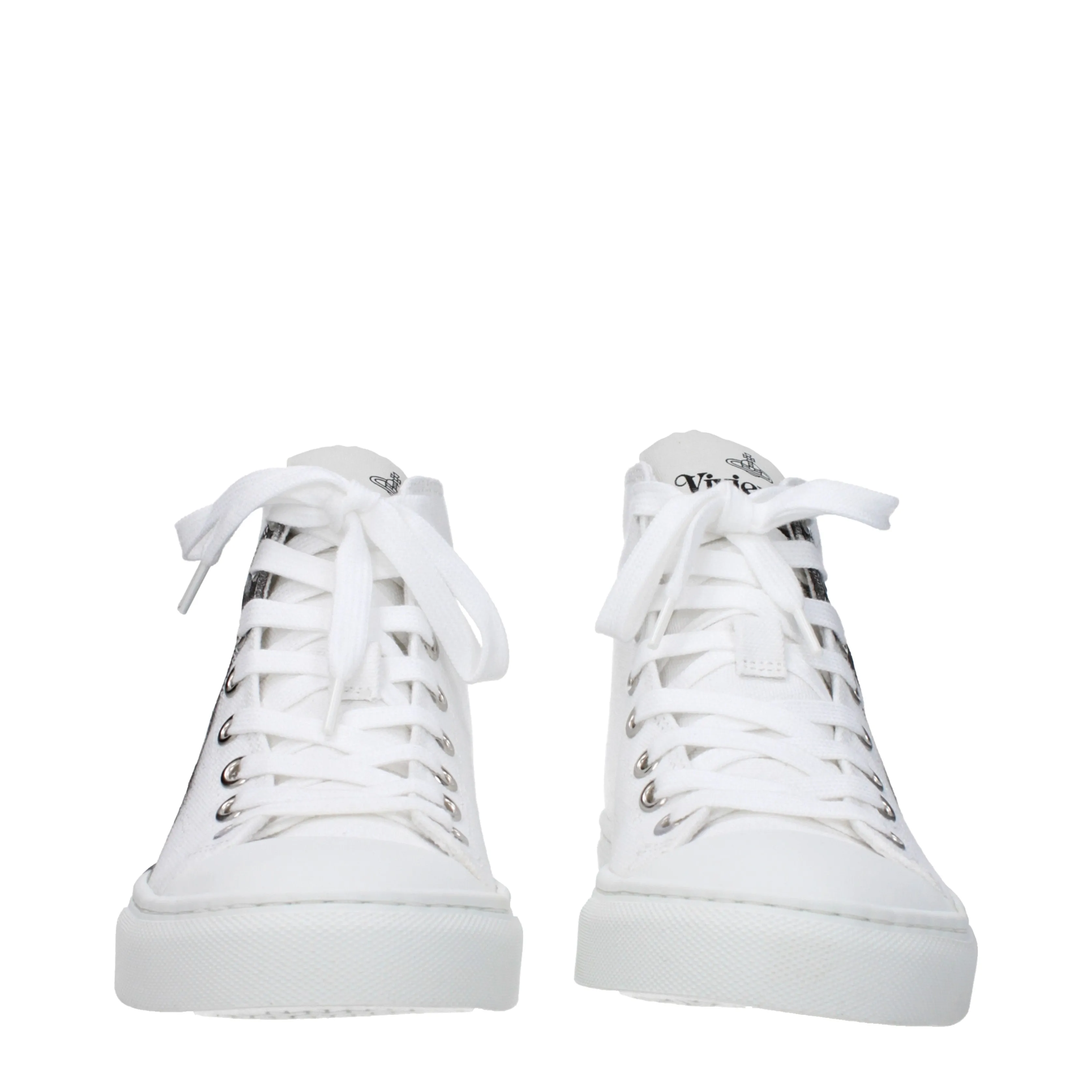 Vivienne Westwood Sneakers Donna Tessuto Bianco