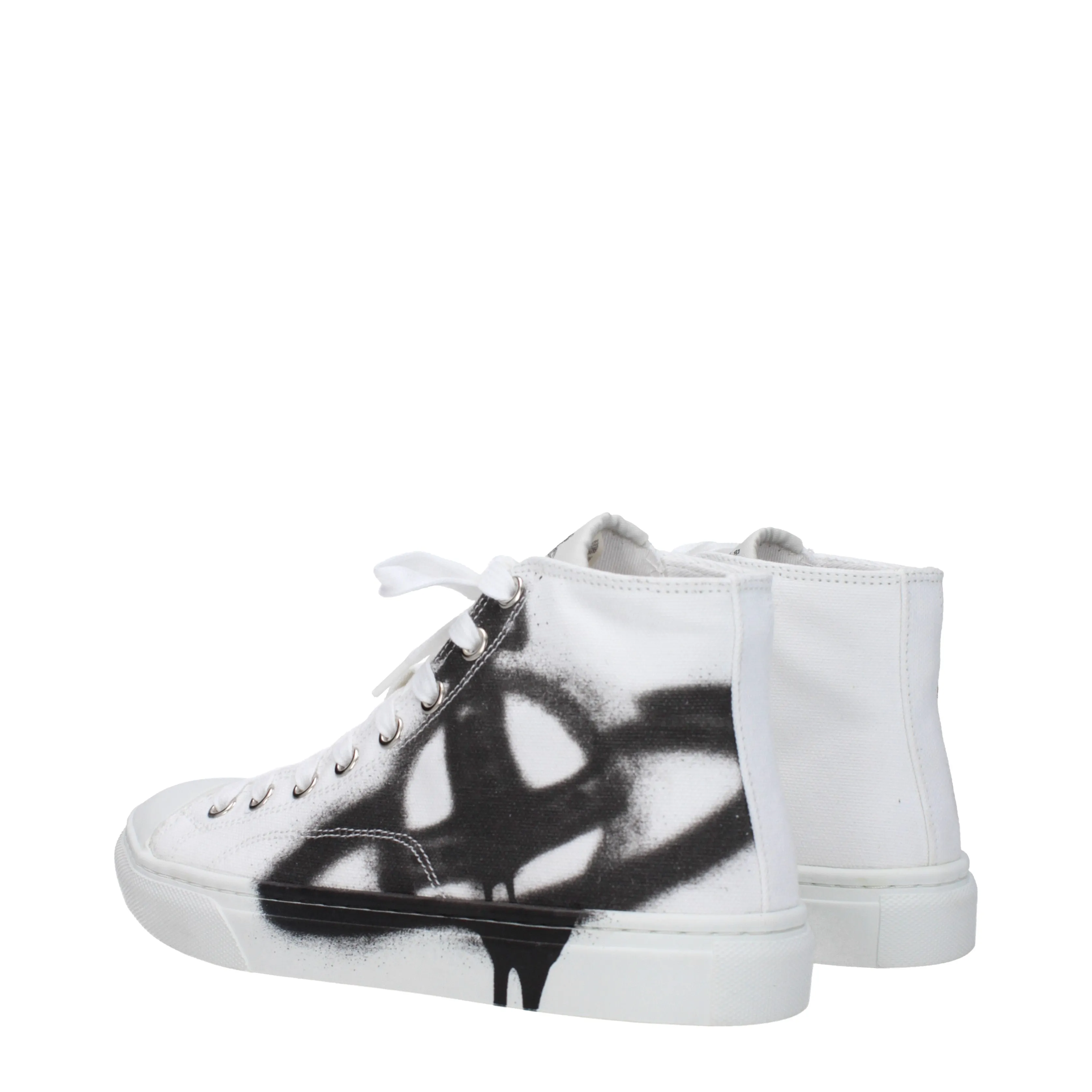 Vivienne Westwood Sneakers Donna Tessuto Bianco