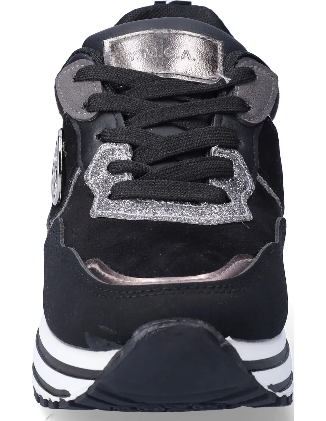 Ymca sneakers donna nero