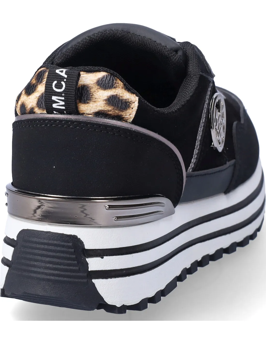 Ymca sneakers donna nero