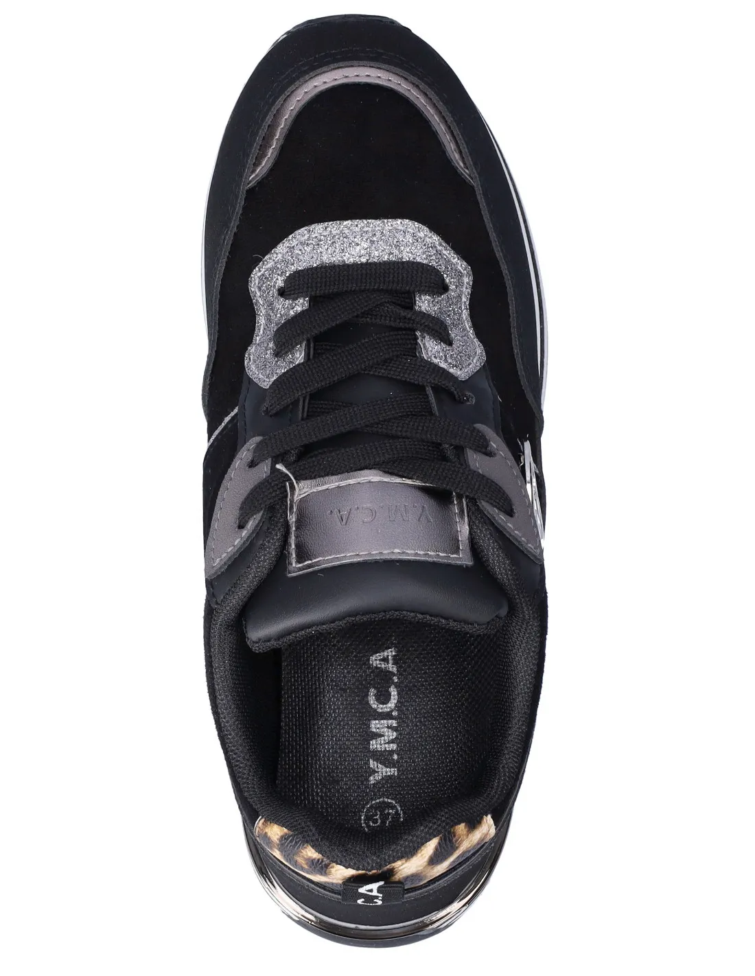 Ymca sneakers donna nero